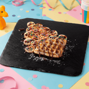 Banana-waffle