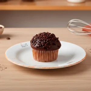 Mantecada de chocolate