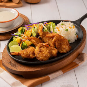 Camarones al coco